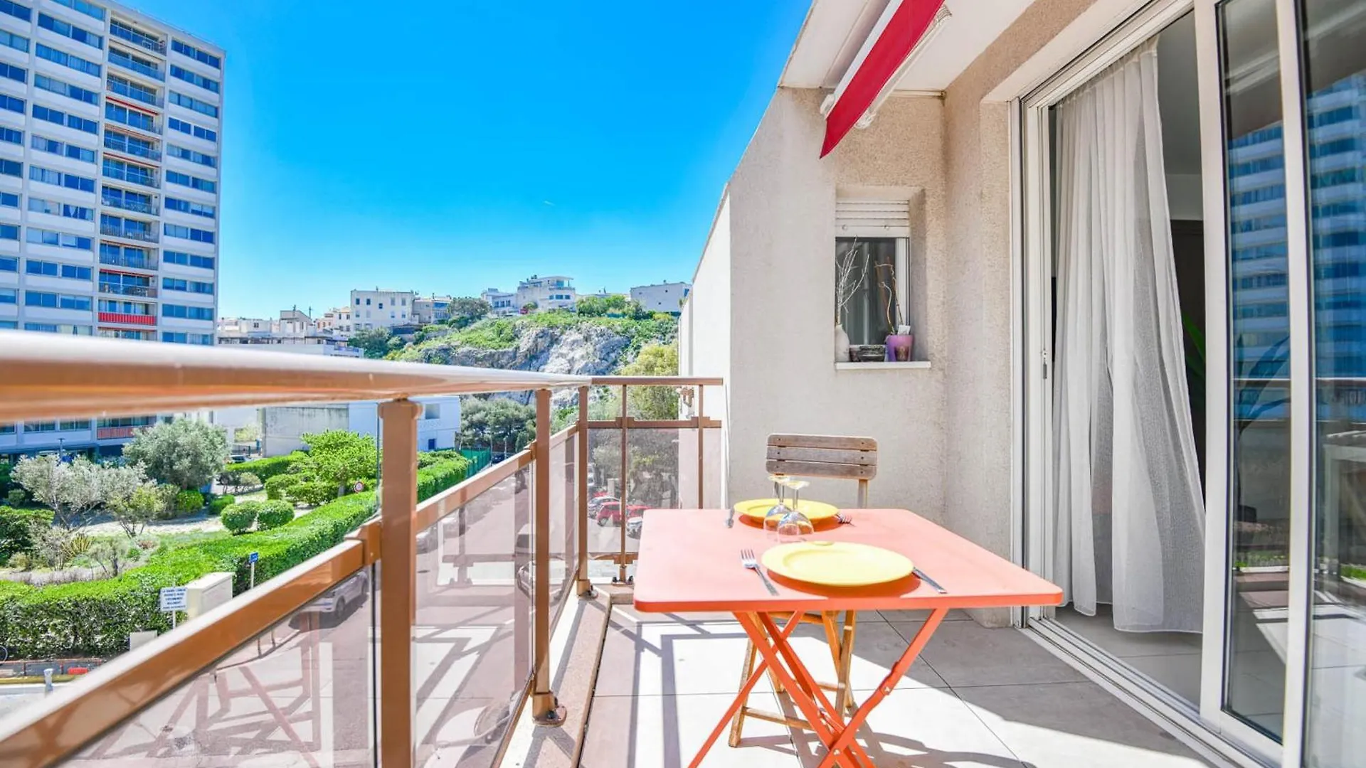 Le Dardanelles - Appart Avec Balcon Clim Parking Apartment Marseille